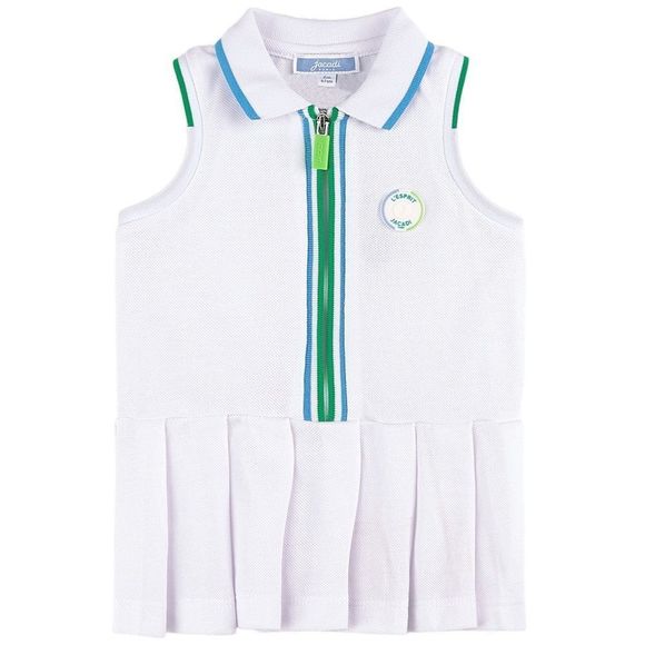 Jacadi white dress girls white size 24 months - Picture 2 of 13